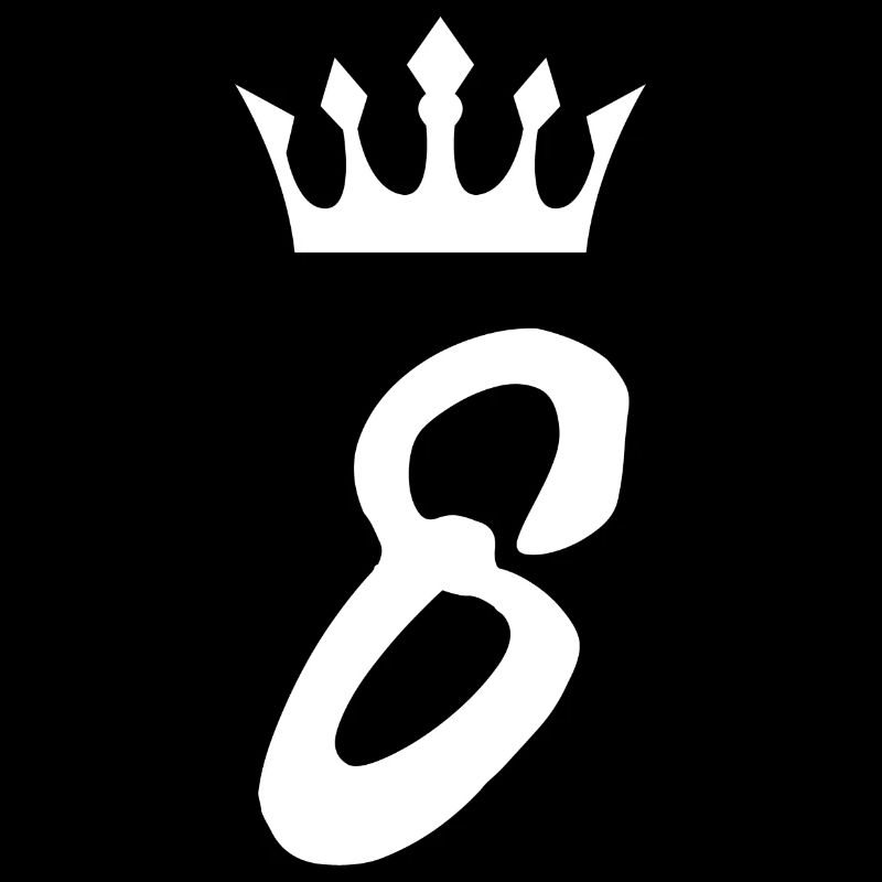 8 Number crown