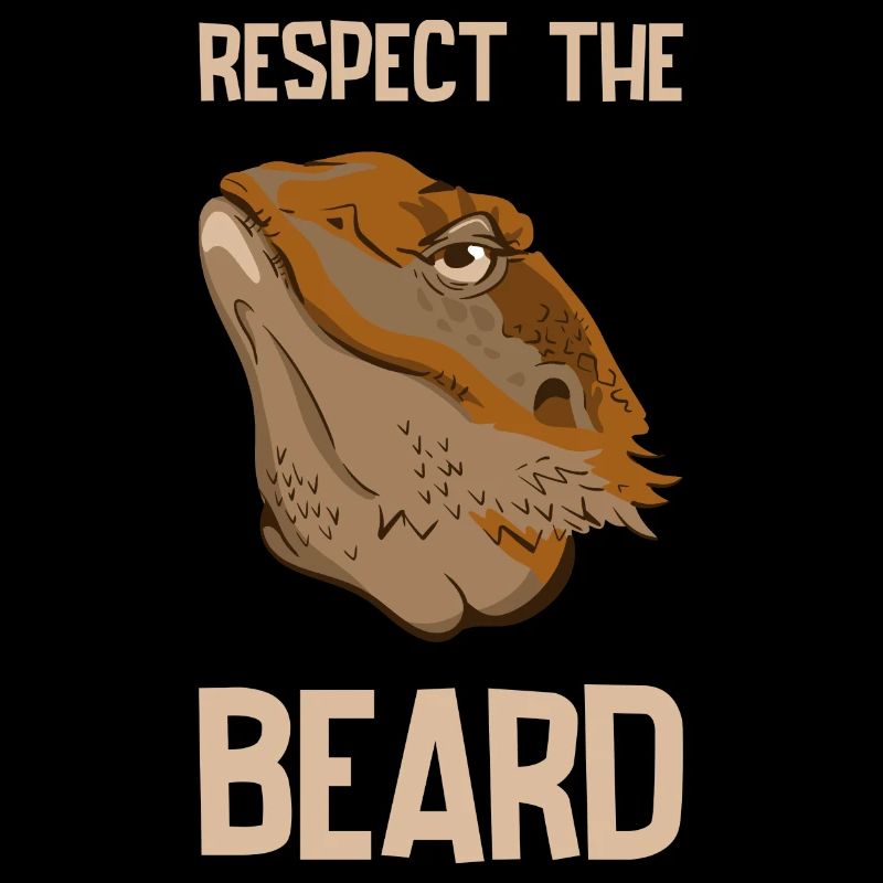 Eidechse Drache Bärtig Reptil Geschenk