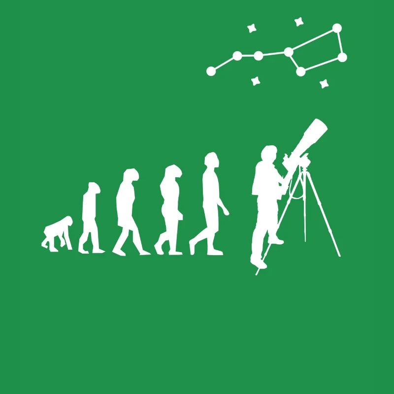 evolution astronaut astonomy telescope