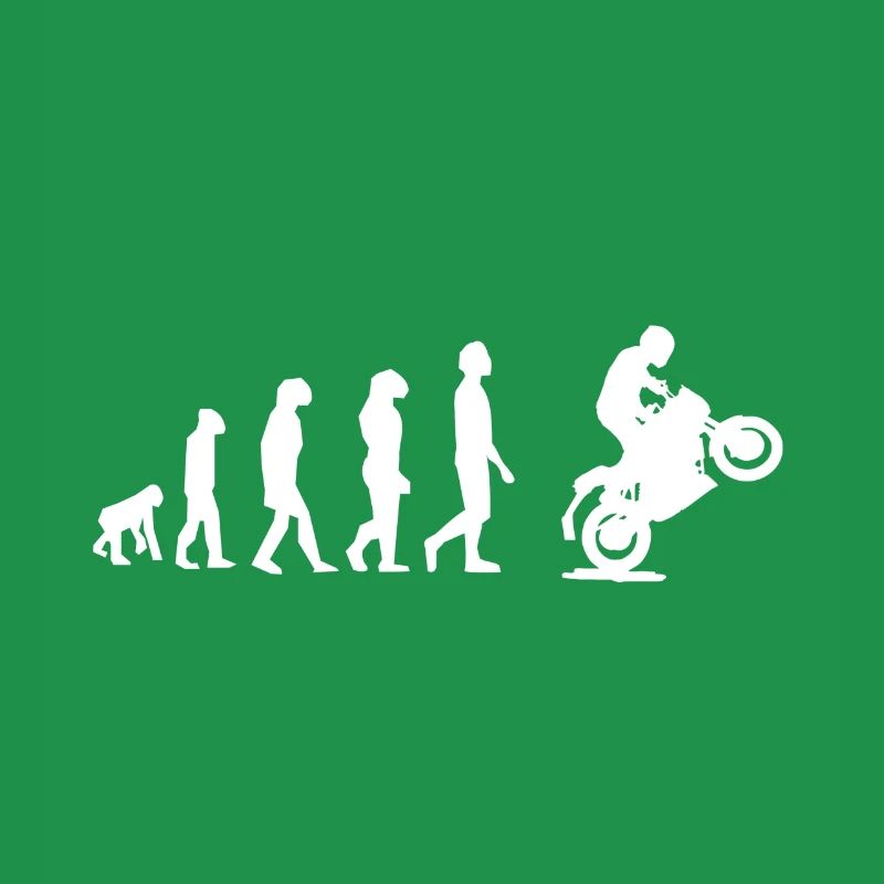 Motorrad Evolution Biker