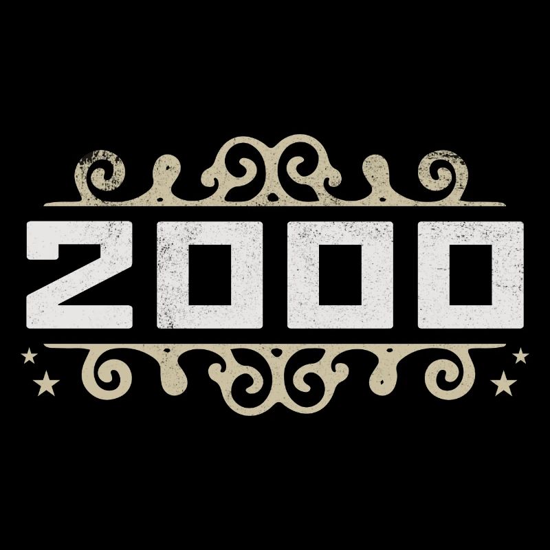 Vintage 2000 Retro Birthday 2000 Vintage 2000