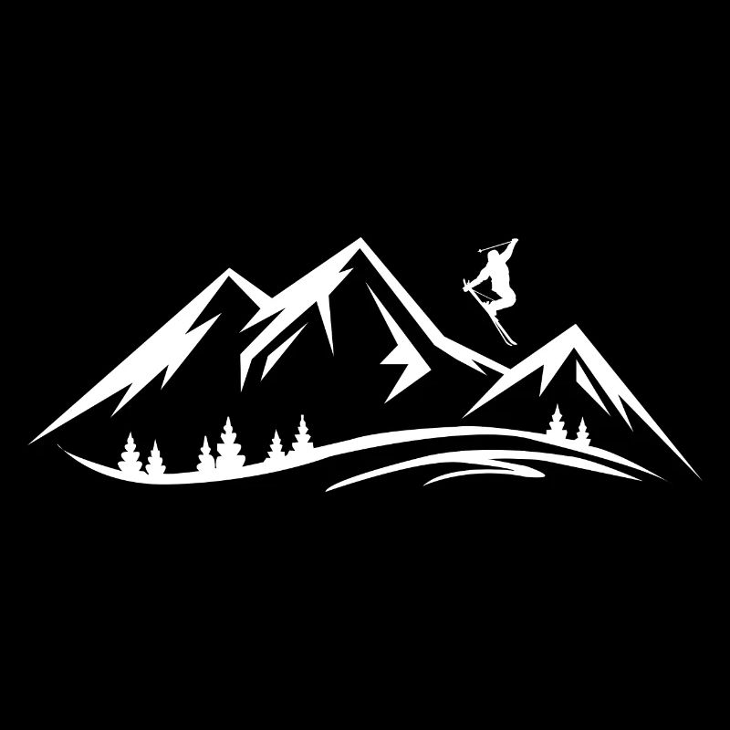 Mountain and Skiing - (SK) (2)