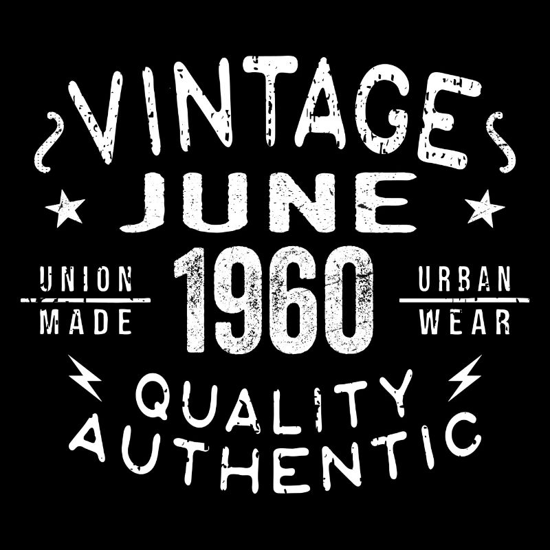 1960 Juni 1960 Jahrestag Juni 1960 Juni Geburtstag