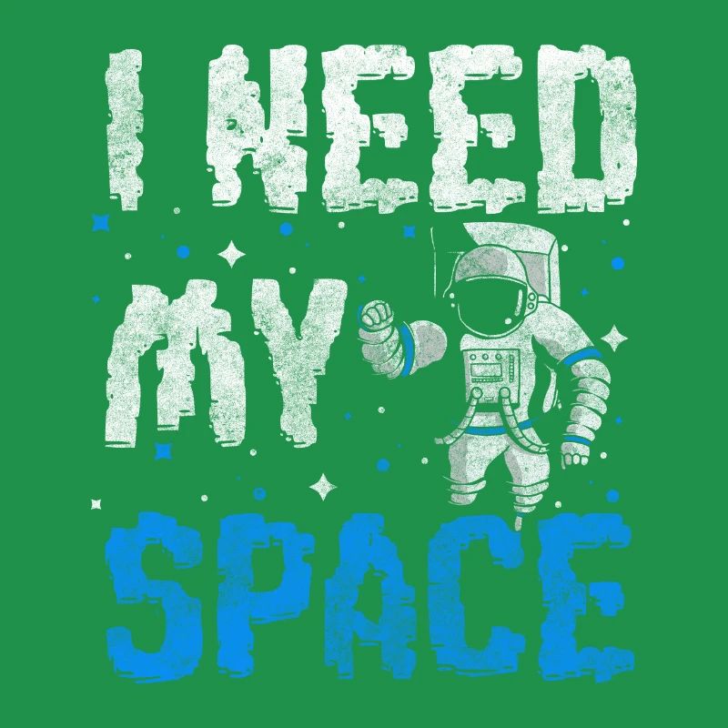 Space Planet Spacesuit Rocket