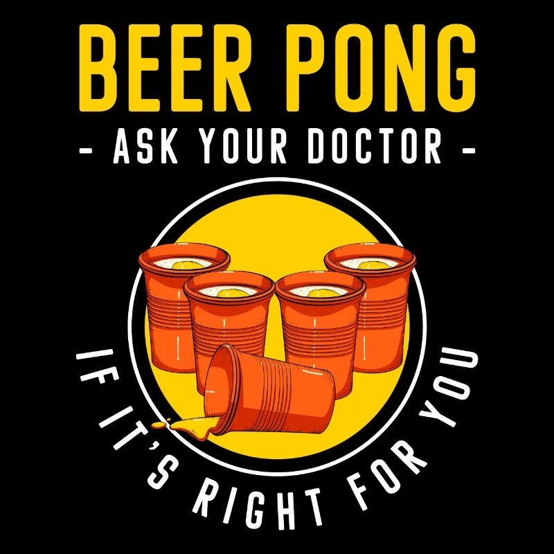 Beer Pong Alcool Règles du jeu Mug