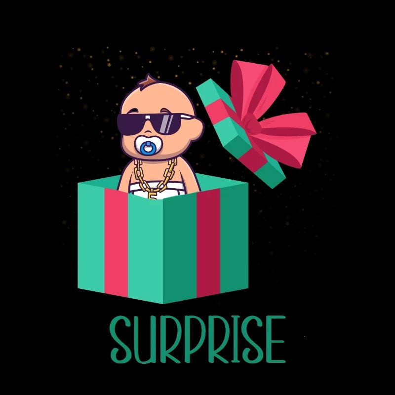 Surprise Idée Cadeau Annoncement de Grossesse