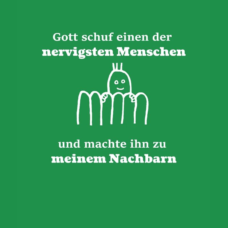 Nachbarn Nachbar Spruch Geschenk Geschenkidee
