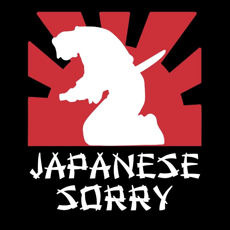 Japan Lustiger Samurai Spruch Japanese Sorry