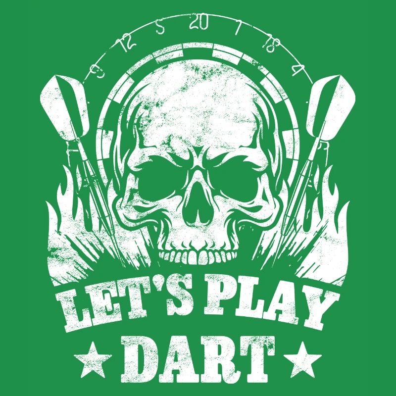Dart Skull - Let's Play Darts - Gift