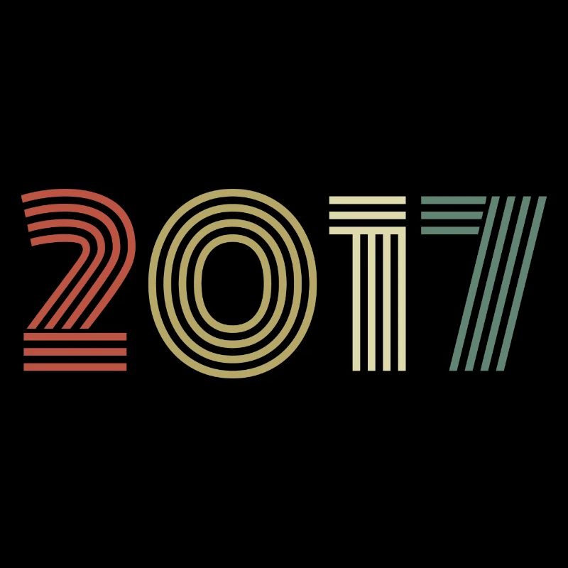 2017 Birthday Vintage 2017 Gift 2017