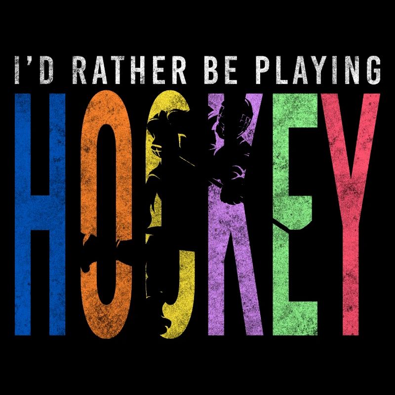 Eishockey Mannschaft Puck