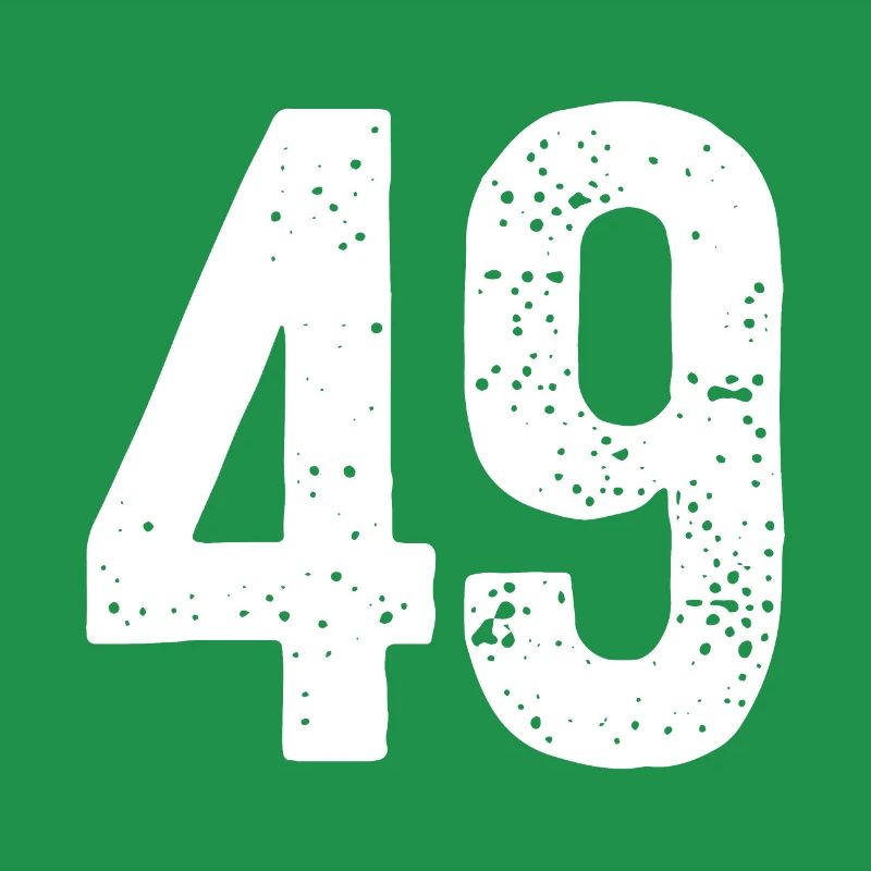 49 Numéros Blanc