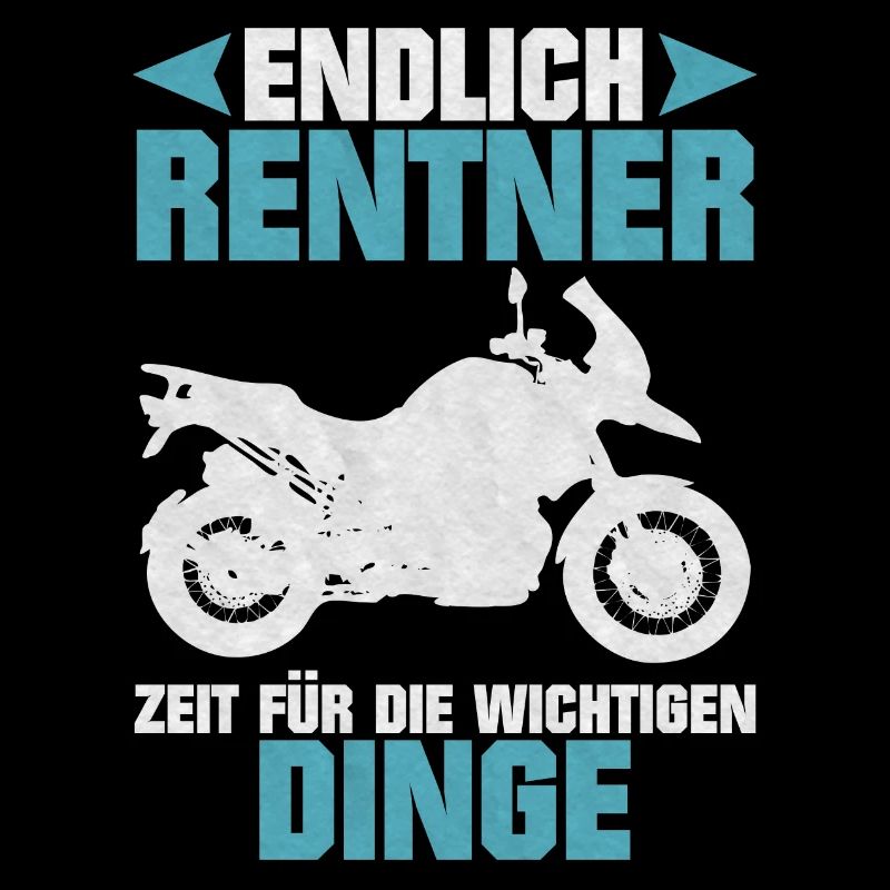 Endlich Rentner Motorrad