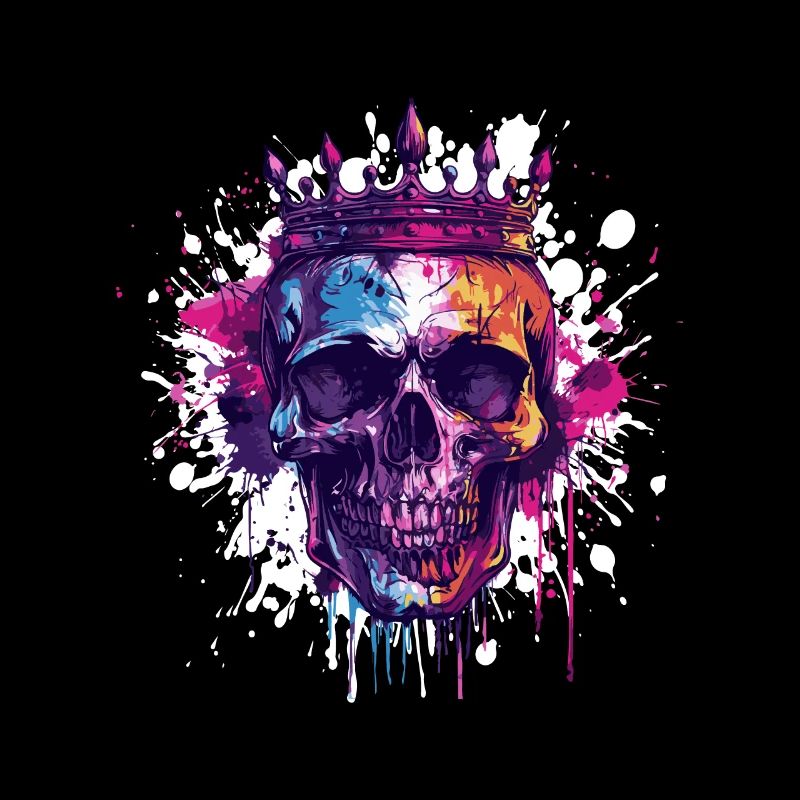 King Skull Crown Royal