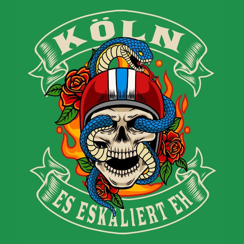 Cologne biker gift it escalates anyway Cologne biker