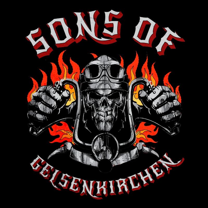 Gelsenkirchen Biker Geschenk sons of Gelsenkirchen