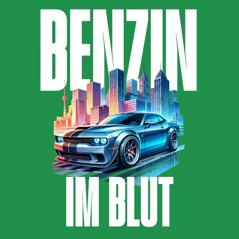 Benzin im Blut Neon