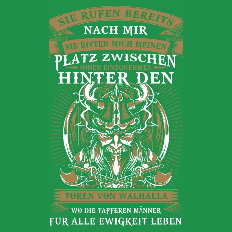 Sie warten bereits auf mich - Wikinger Design