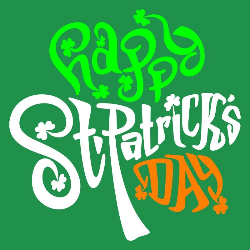 trèfle Saint Patrick design unique Saint Patrick