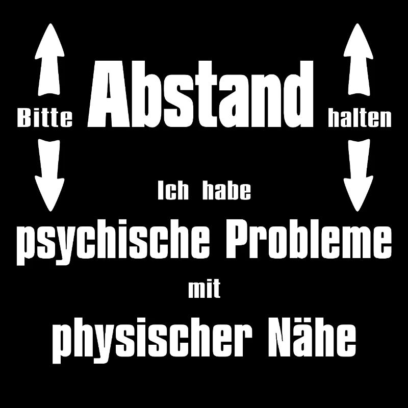Bitte Abstand halten
