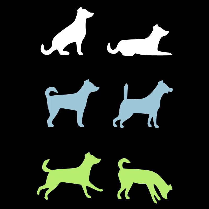 6 chiens