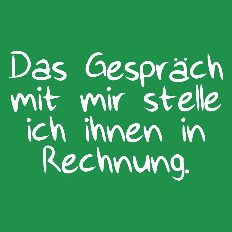 Das Gespräch mit Rechnung