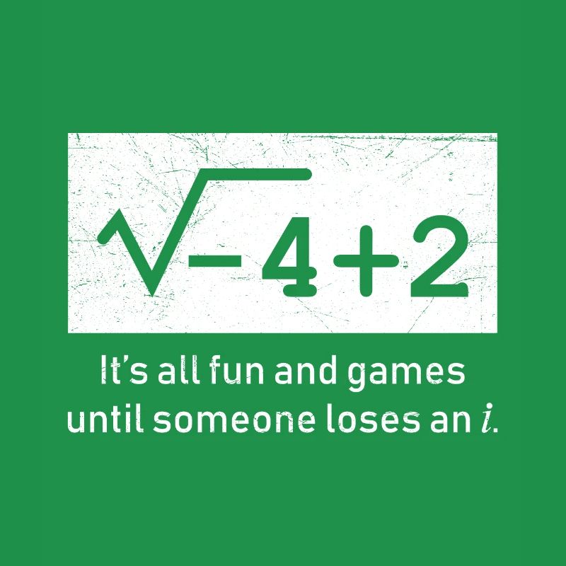 Complex numbers funny math