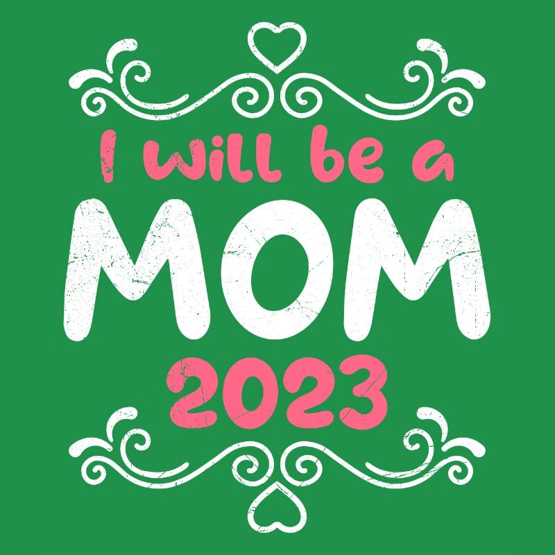 Mama 2023 Ich werde Mutter Mädchen Mama