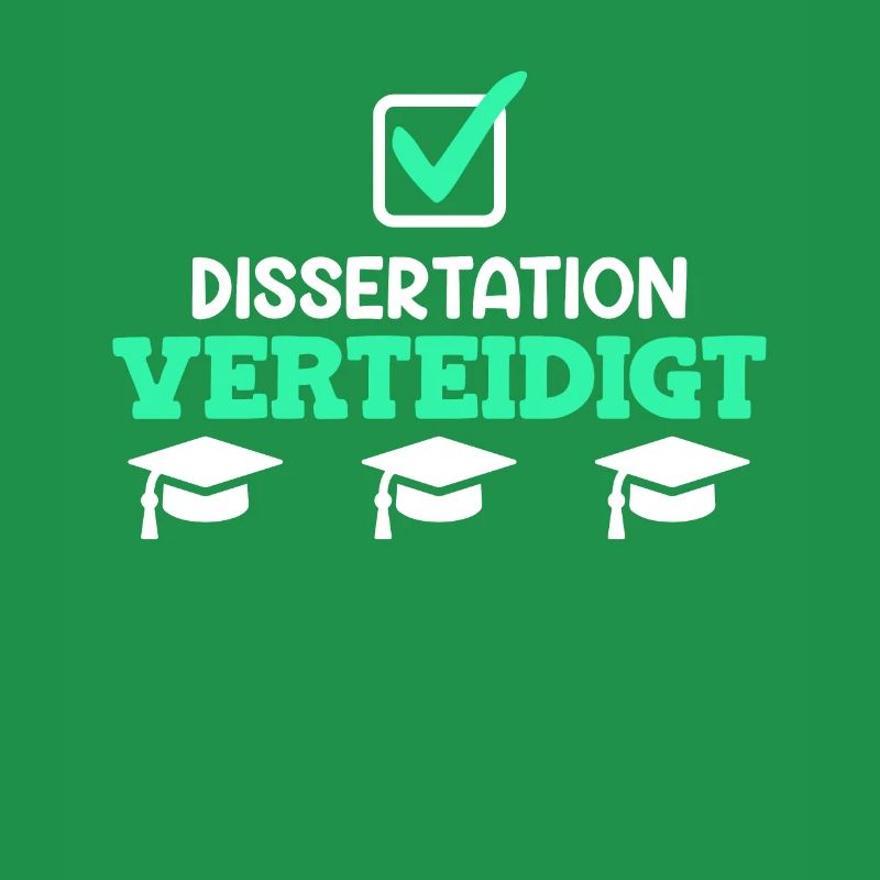 Dissertation verteidigen Doktor Ph.D Doktortitel