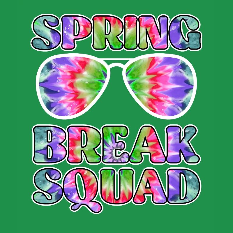 Spring Break Squad Summer Holidays Spring Break