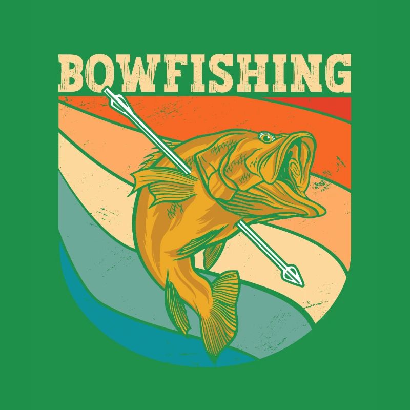Bogenfischer Bowfishing Bogenjäger Bogenfischen