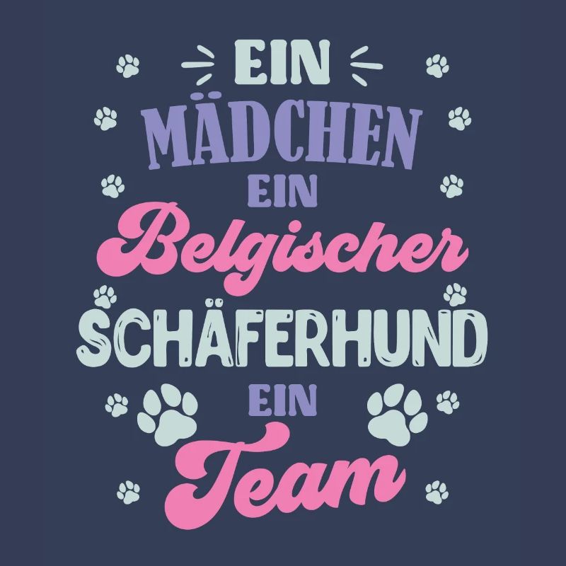 Malinois EIN MÄDCHEN EIN BELGISCHER SCHÄFERHUND