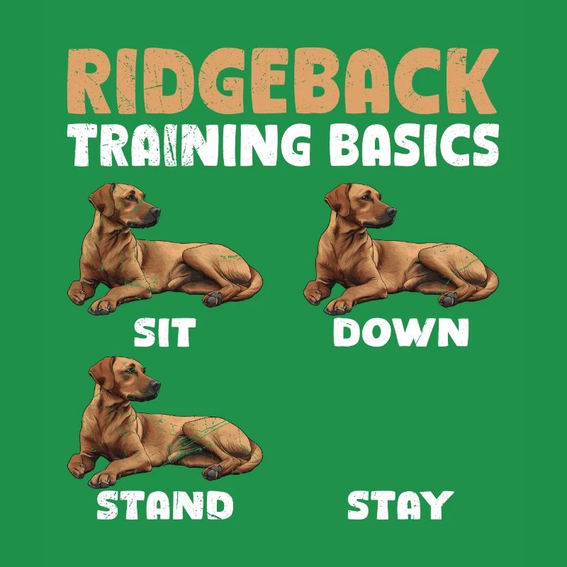 RIDGEBACK TRAINING BASICS Sturer Rhodesian