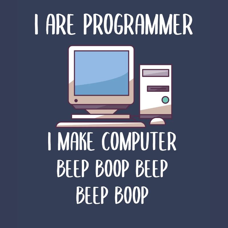 Je suis programmeur en programmation