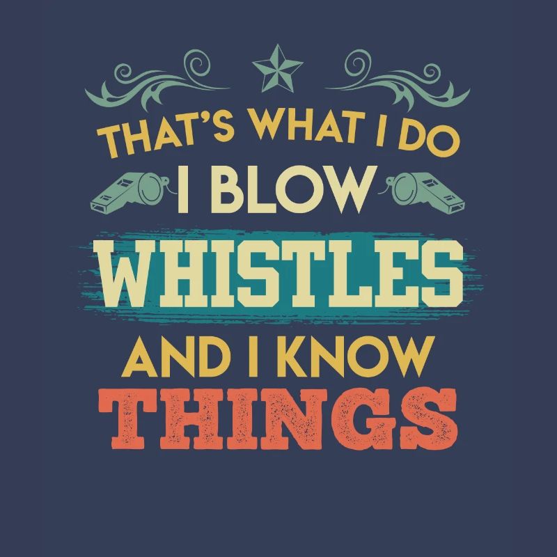 Referee whistle & know things