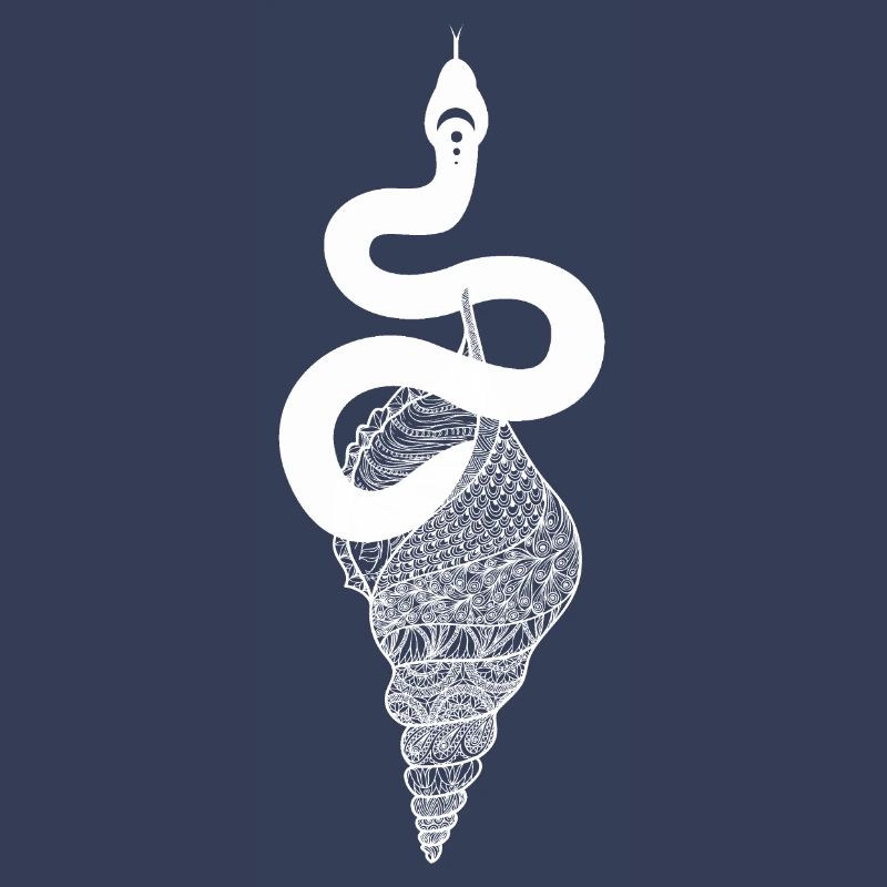 Cosmos Serpent - Snake with shell with pattern