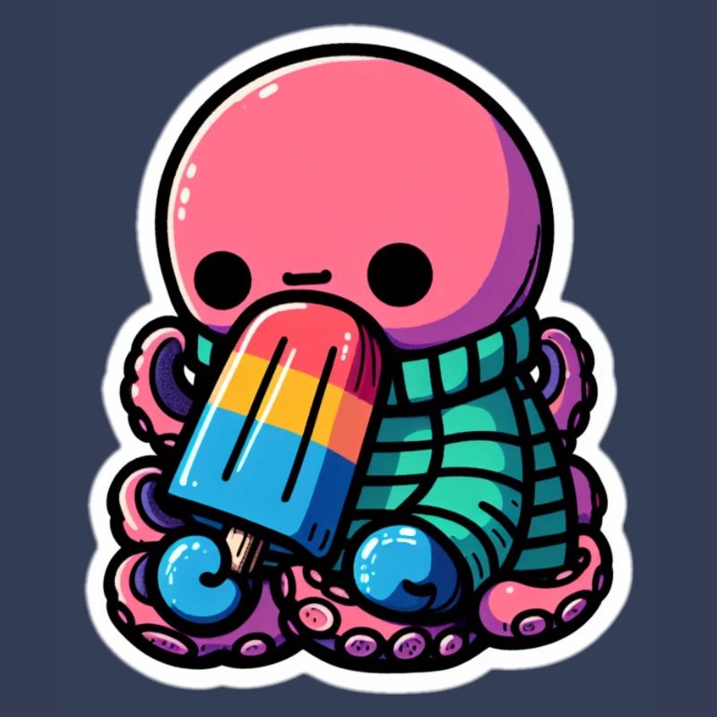 Popsicle octopus