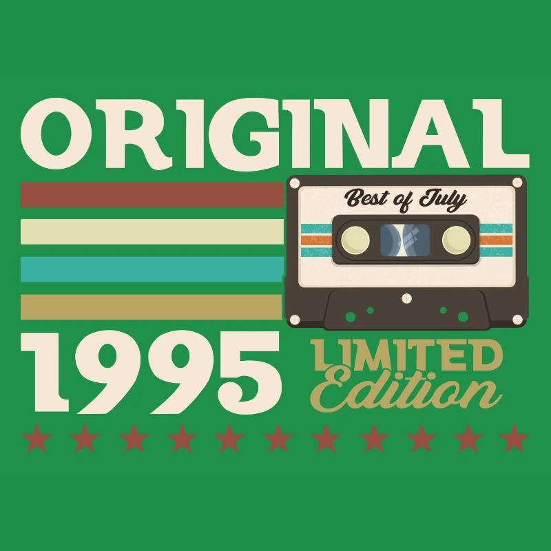 Cassetta 30° Compleanno Luglio 1995 Annata 1995