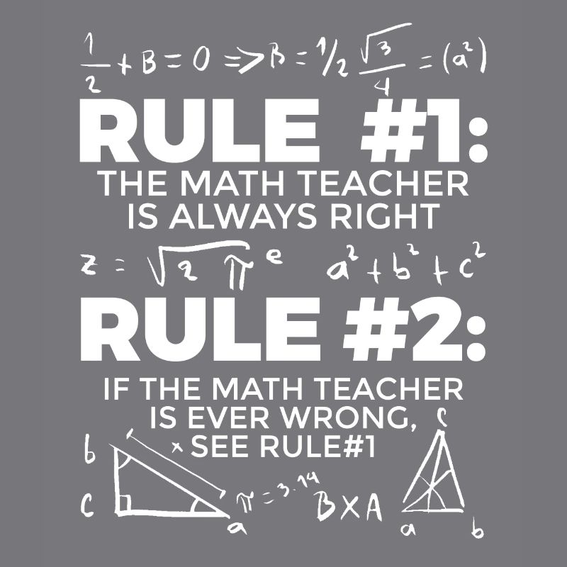 Math teacher math teacher gift idea