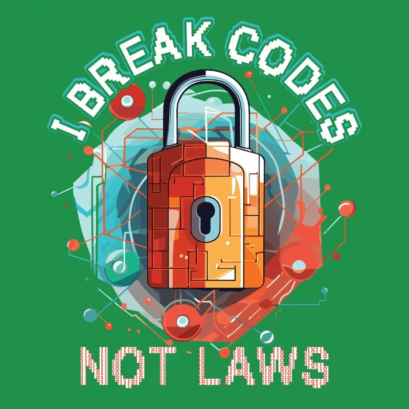 Cybersecurity Art Hacking Lover Computer Nerd