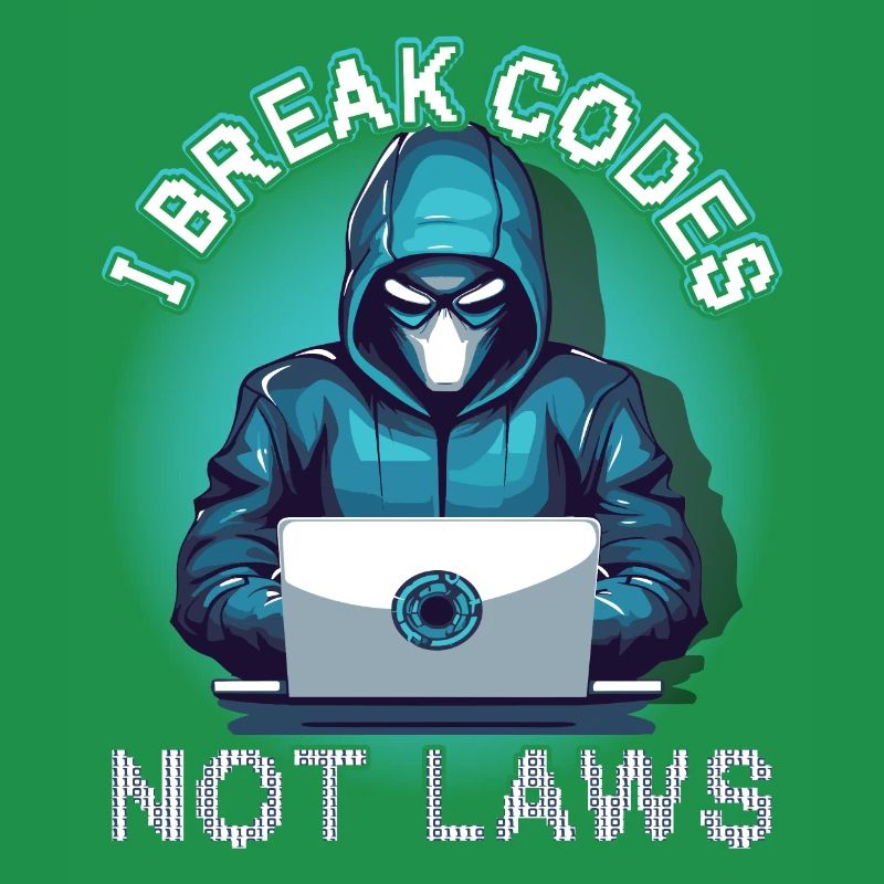 Cybersecurity Art Hacking Lover Computer Nerd