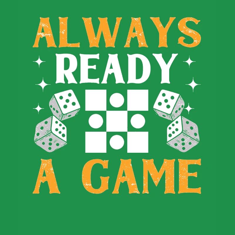 Board Game Funny Backgammon