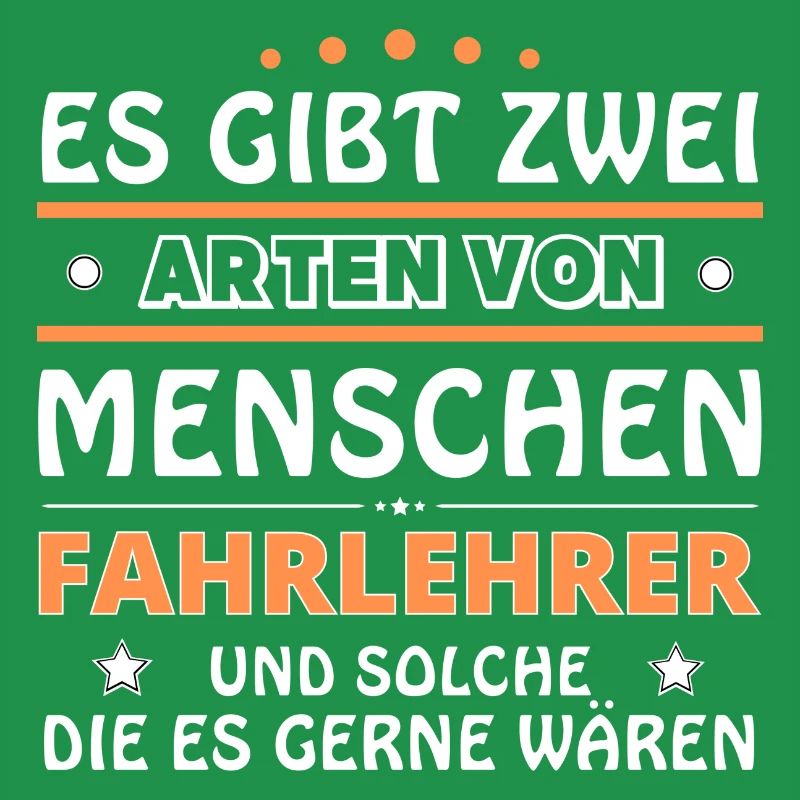 Driving Instructor Gift - Two Types of... Design