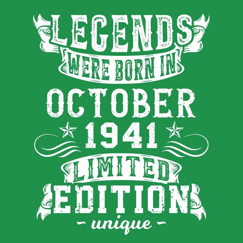 Date de naissance: Octobre 1941 année, Edition limitée