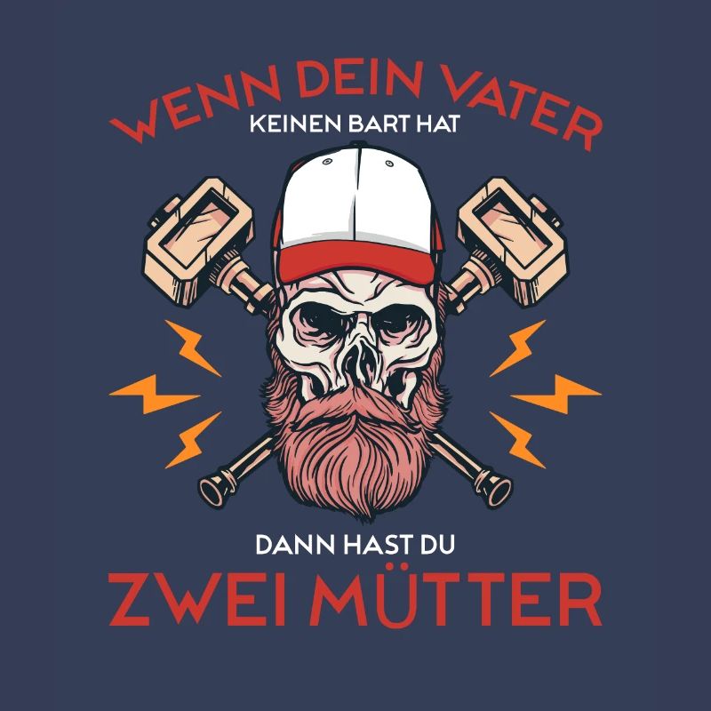 Bart Bartträger Vollbart Schnauzer Männer Geschenk