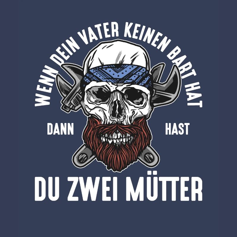 Bart Bartträger Vollbart Schnauzer Männer Geschenk