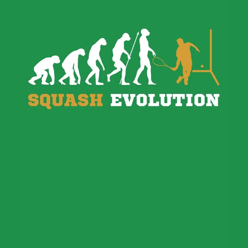 Squash squash player evolution gift