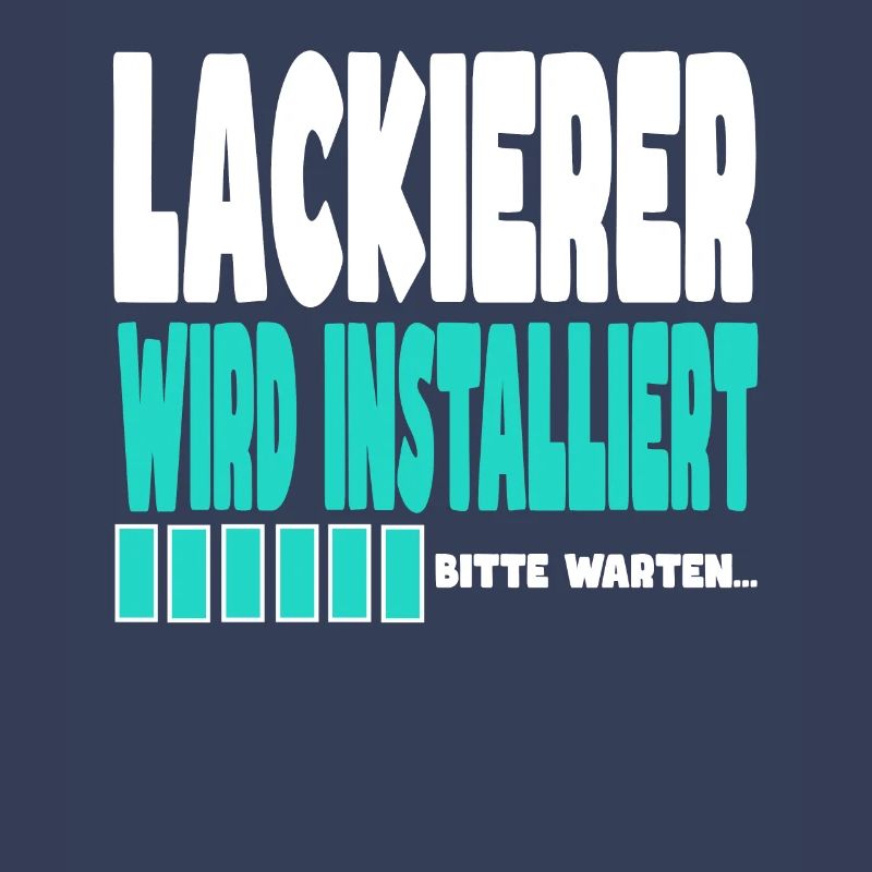 Lackierer wird installiert