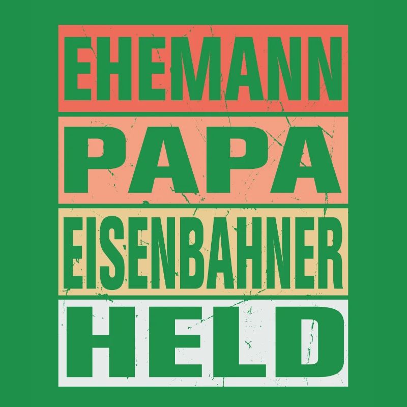 Eisenbahner Vater Ehemann Held