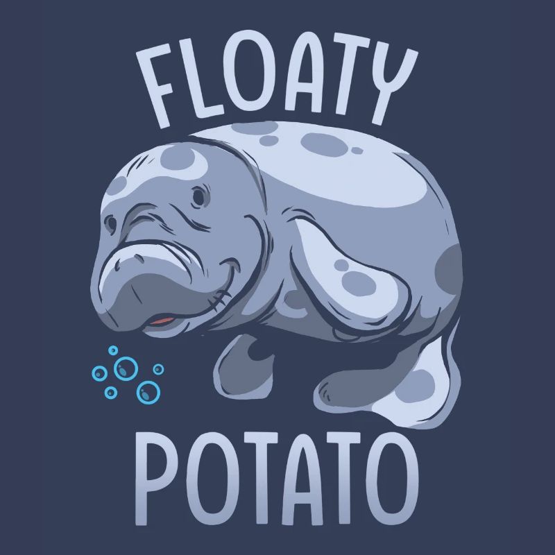 Manatee Floaty Potato Gift